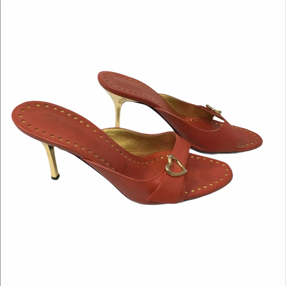 🛍$295 Retail🛍ST. JOHN Tyra Slide Heels - Picture 9 of 12